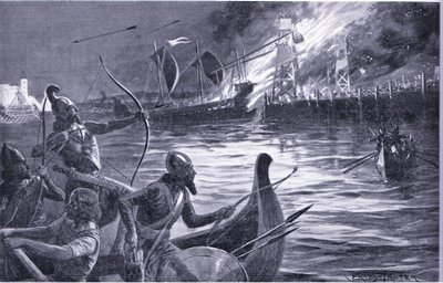 Siege of Tyre by Alexander the Great by Ernest Prater
